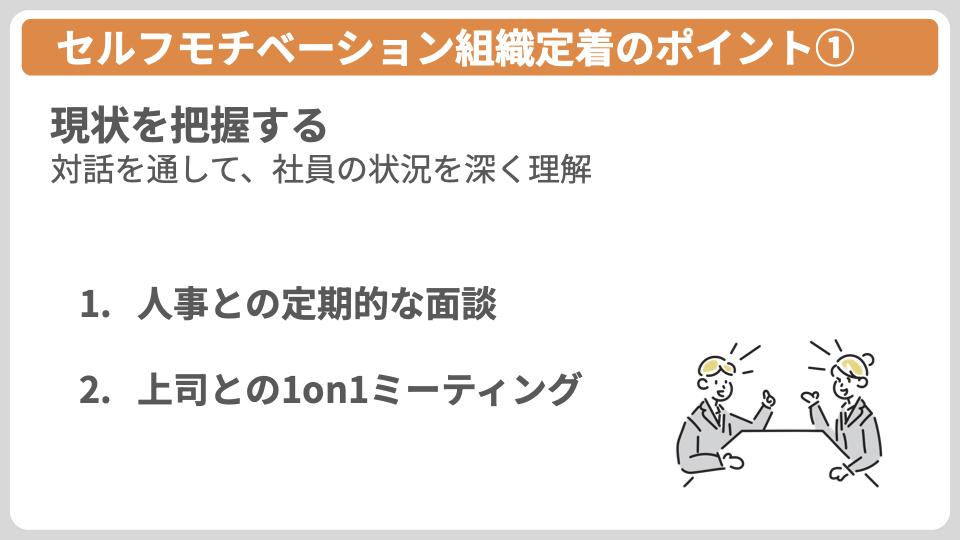 セルフモチベーション組織定着のポイント①