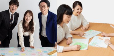 対話型ワークショップ・研修の様子
